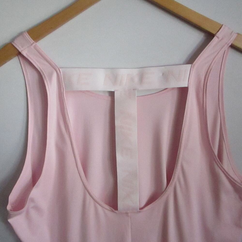 Nike Dri-Fit Pink Racerback Tank Top XL Athletic Workout Gym Running - Picture 8 of 17